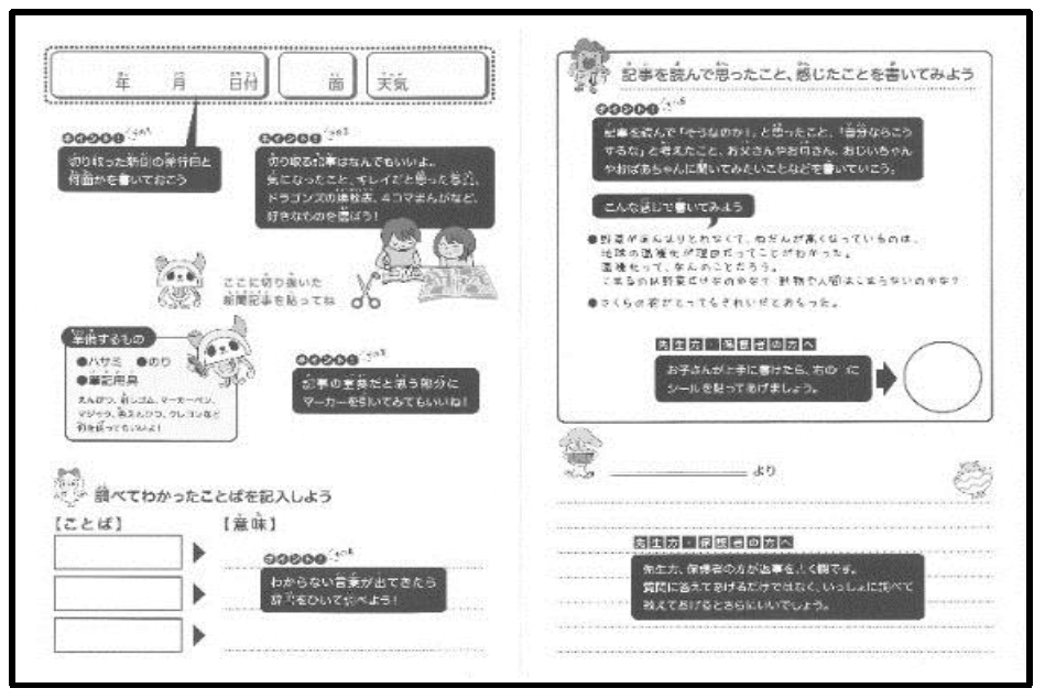 教育に新聞を 授業メニュー