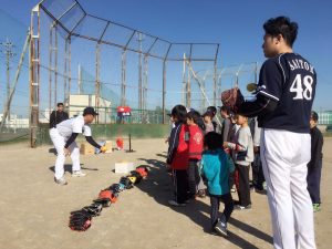 守山サークル 野球教室2016